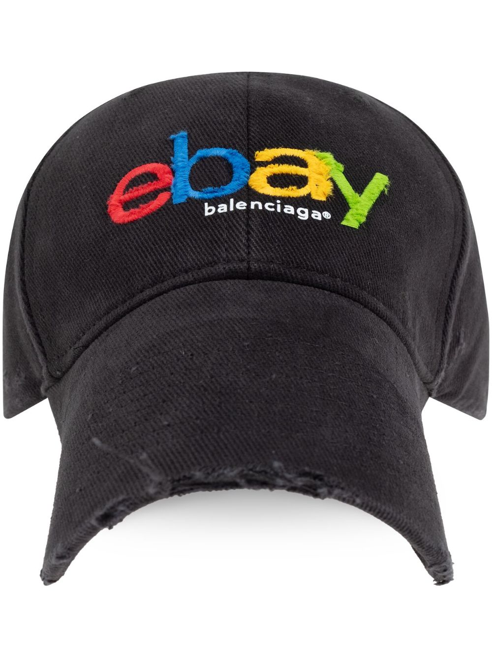 Balenciaga x eBay logo棒球帽 - 灰色