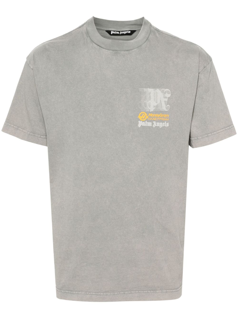 Palm Angels x MoneyGram Haas F1 棉T恤 - 绿色