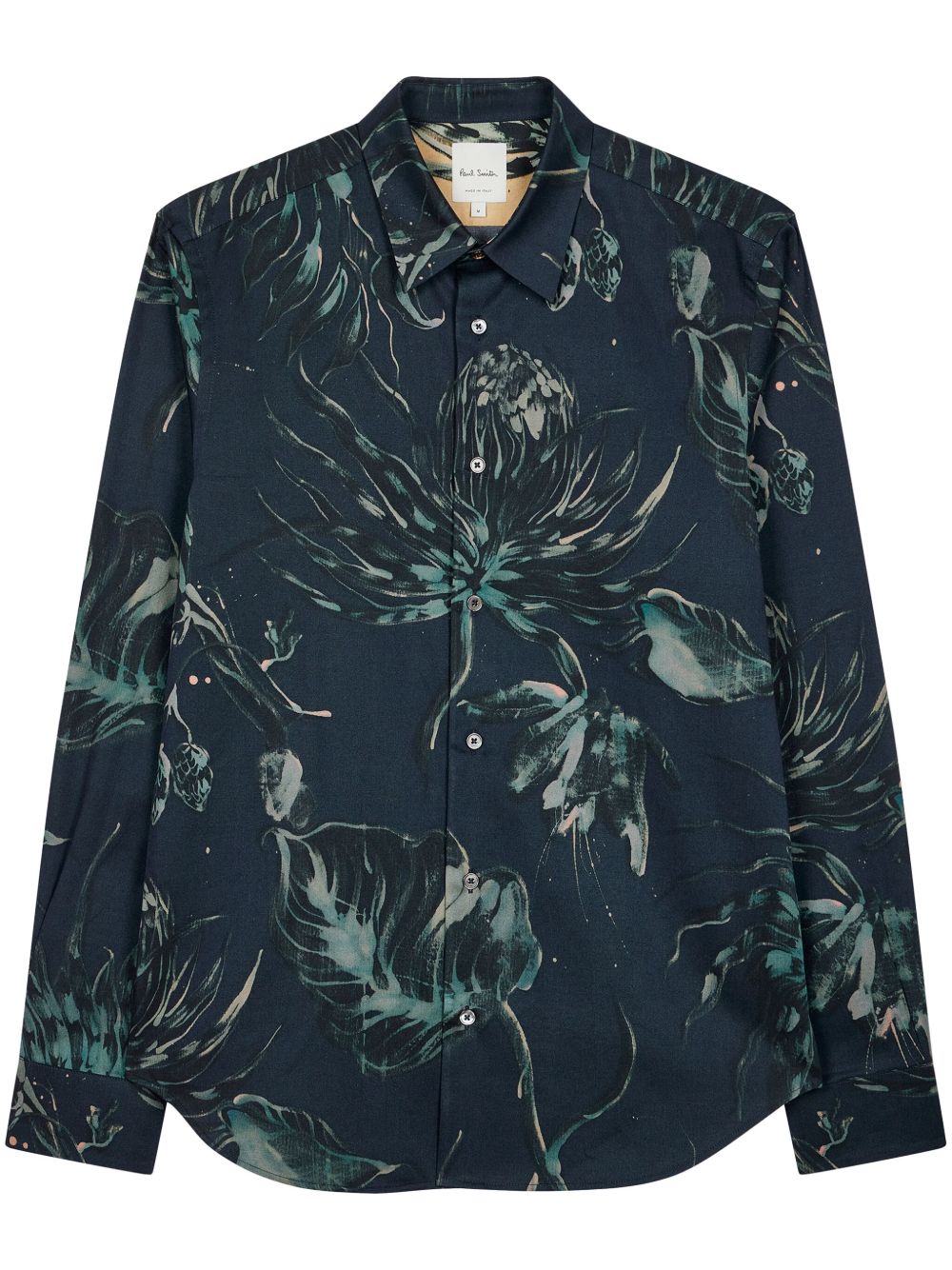 Paul Smith Thistleberry 印花衬衫 - 蓝色