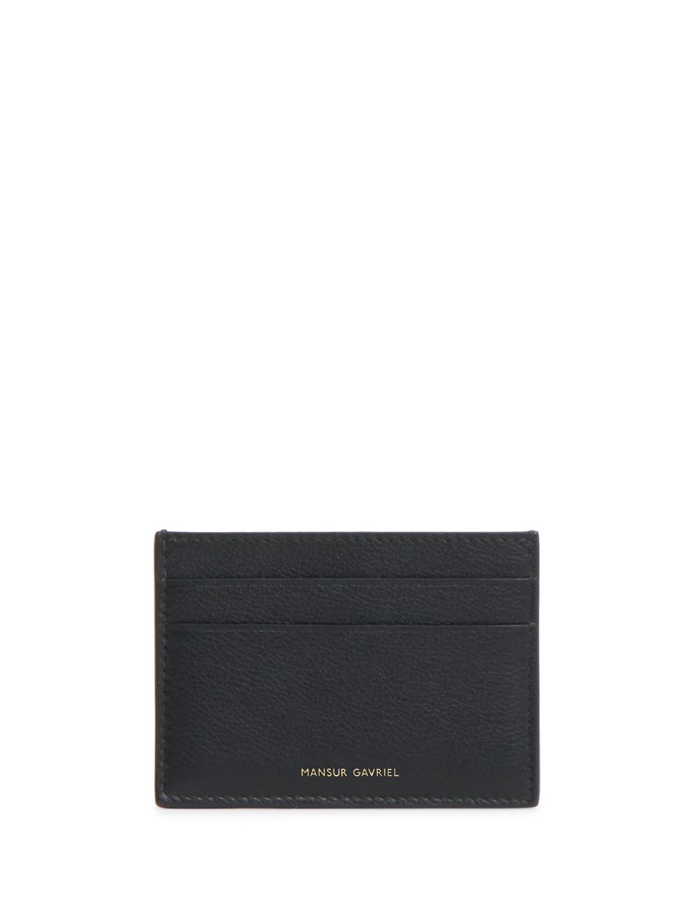Mansur Gavriel logo标记口袋卡夹 - 黑色