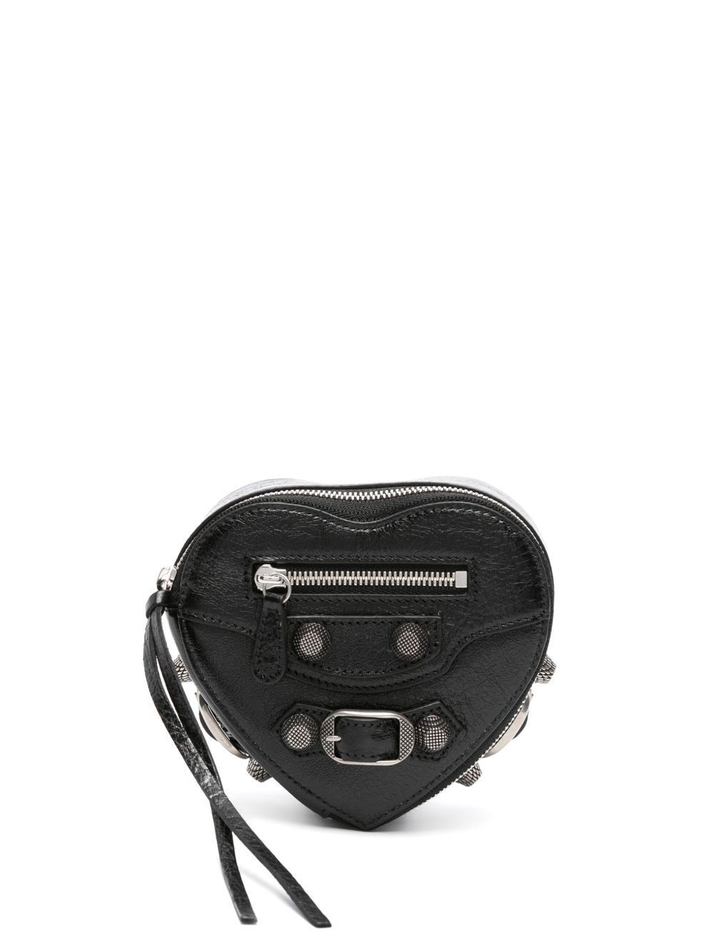 Balenciaga Le Cagole Heart 迷你包 - 黑色