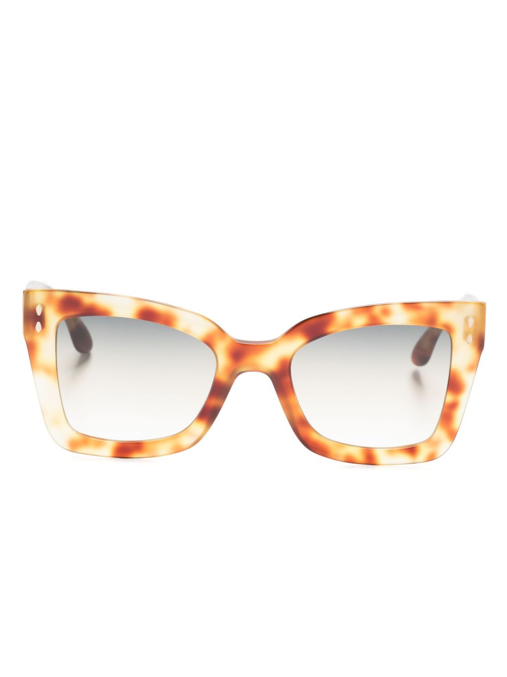 Isabel Marant Eyewear Dresly 猫眼框太阳眼镜 - 褐色