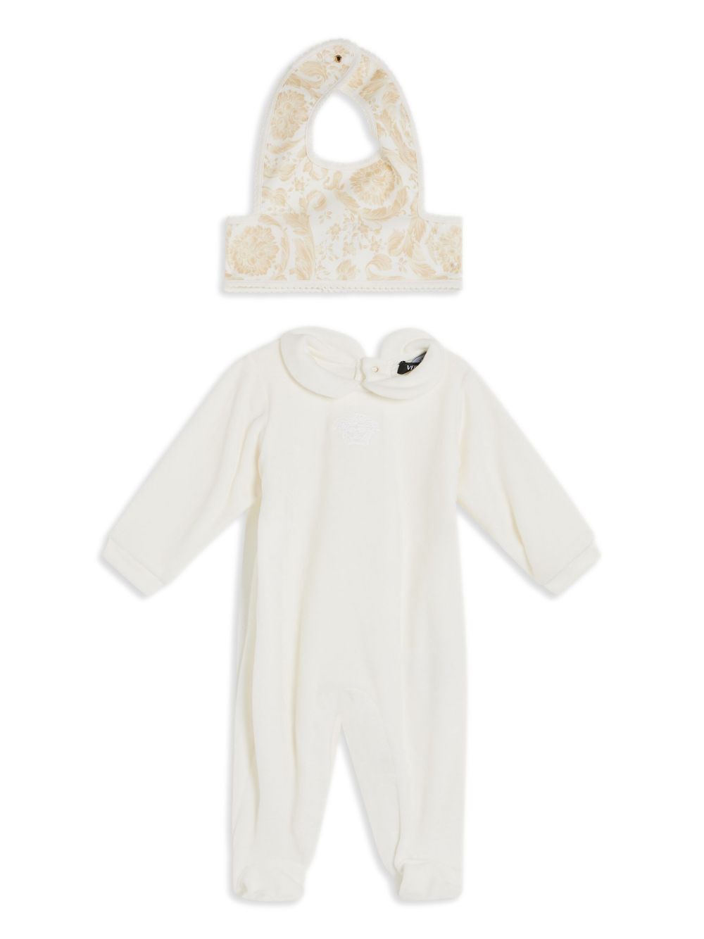 Versace Kids Medusa Head 连体衣套装 - 中性色