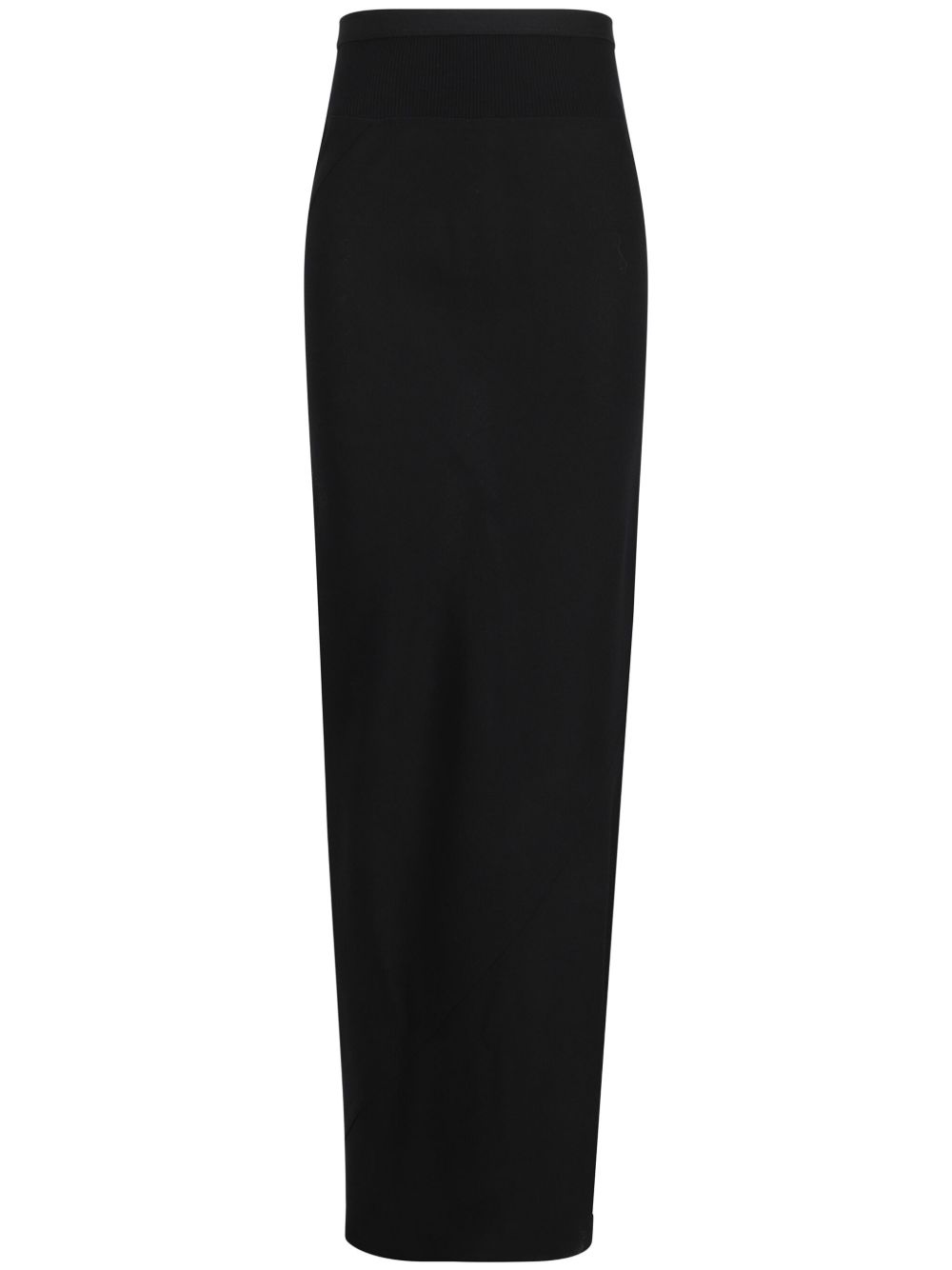 Rick Owens Long Coda 半身裙 - 黑色