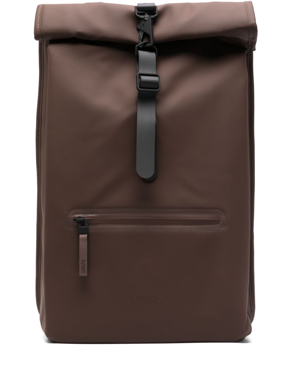 Rains Rolltop Rucksack 背包 - 褐色