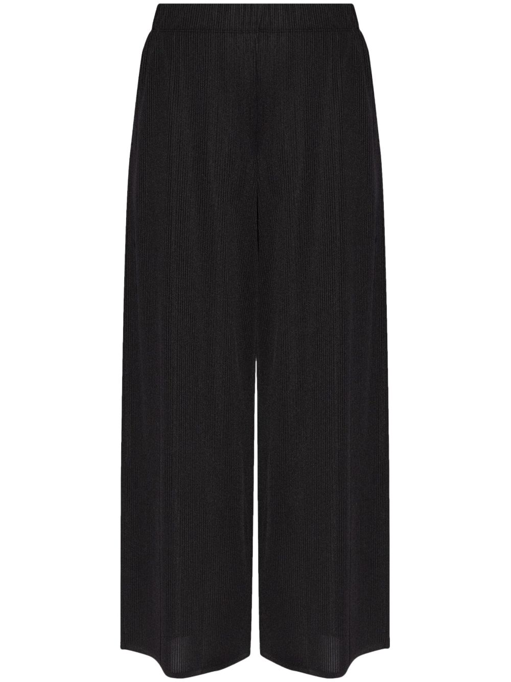 Pleats Please Issey Miyake A-POC Form 细褶长裤 - 黑色
