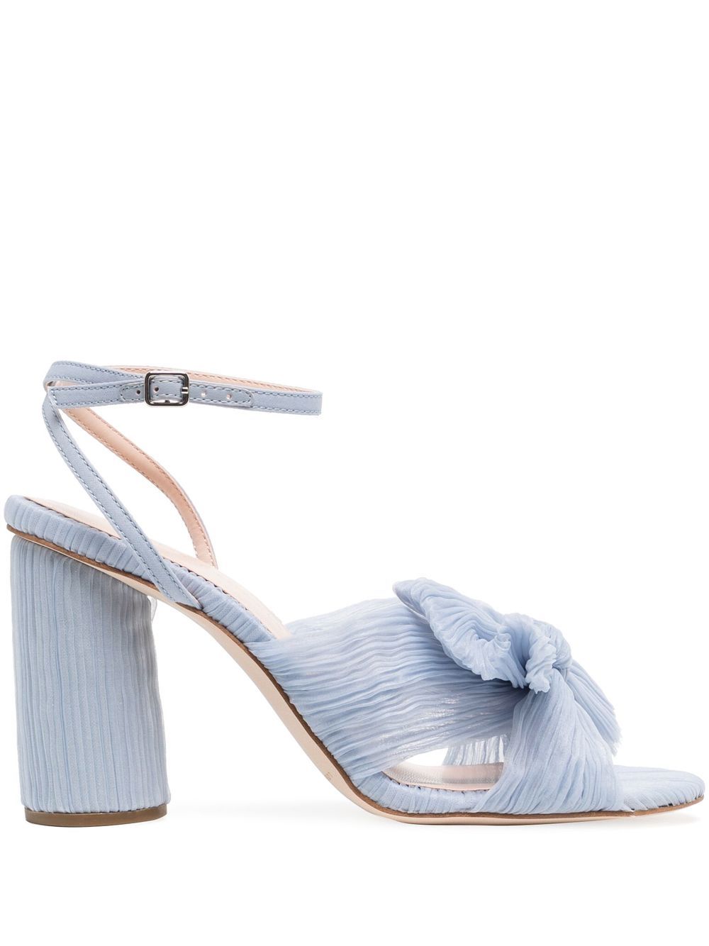 Loeffler Randall 细褶细节凉鞋 - 蓝色