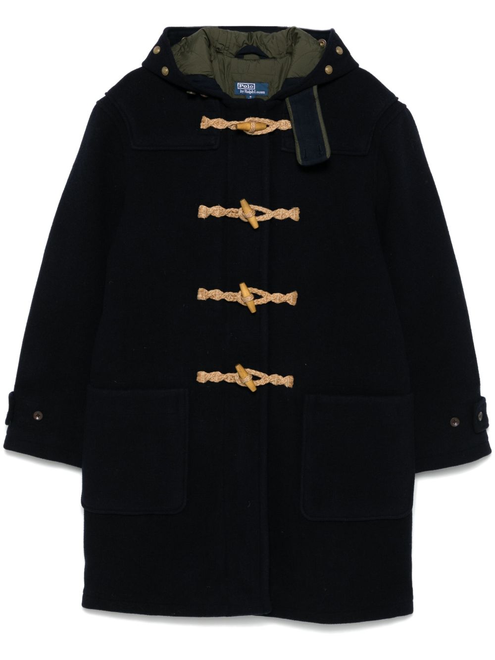 Polo Ralph Lauren 羊毛连帽夹克 - 蓝色