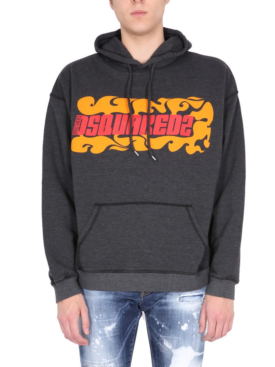 Dsquared2 Logo印花卫衣