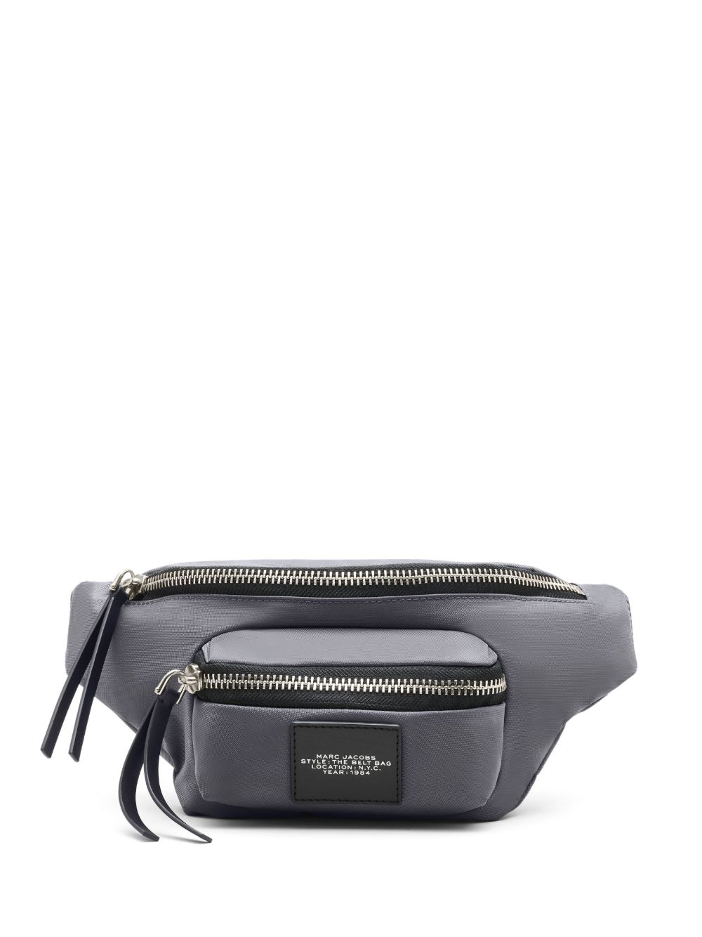 Marc Jacobs The Biker 标贴腰包 - 灰色