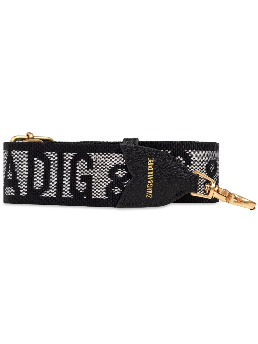 Zadig&Voltaire logo提花包带 - 灰色