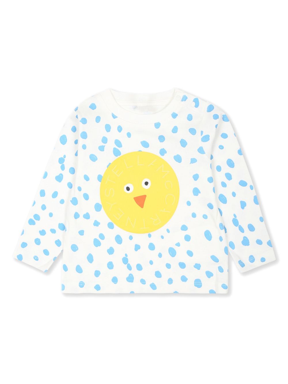 Stella McCartney Kids logo印花卫衣 - 白色