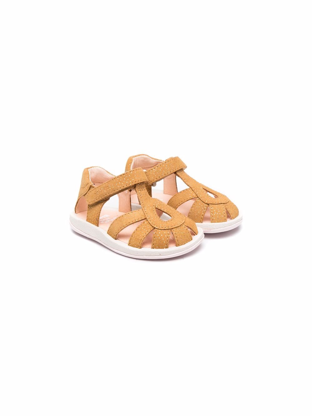 Camper Kids Bicho 笼形袢带凉鞋 - 褐色