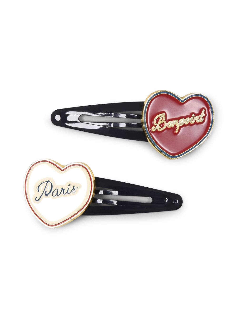 Bonpoint Paris hair clip - 银色
