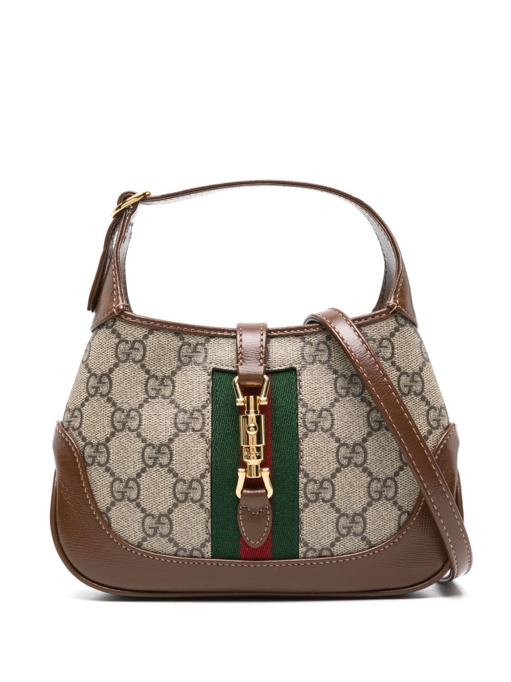 Gucci Jackie 1961 系列迷你单肩包 - 中性色