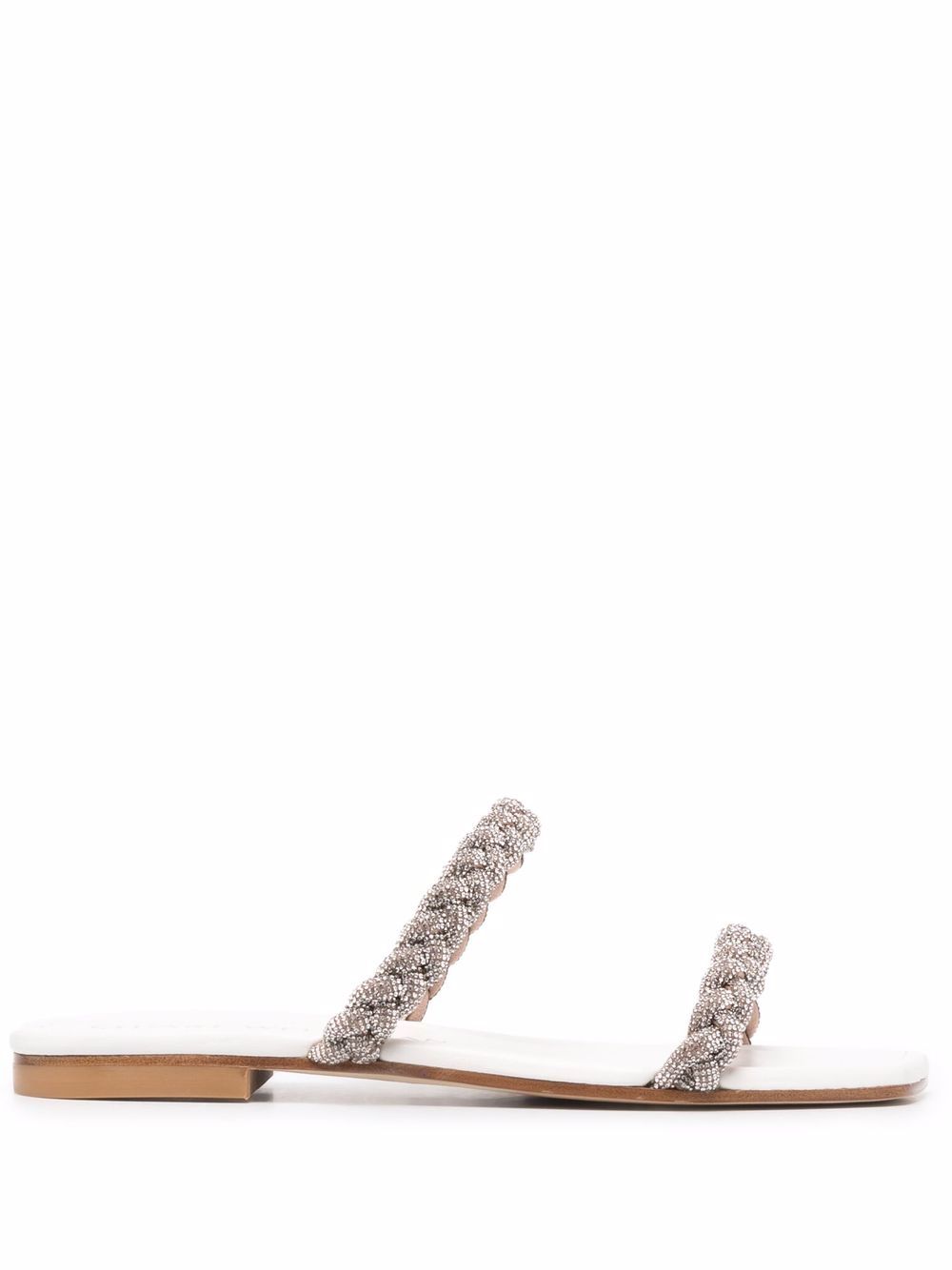 Stuart Weitzman Addison 凉鞋 - 白色