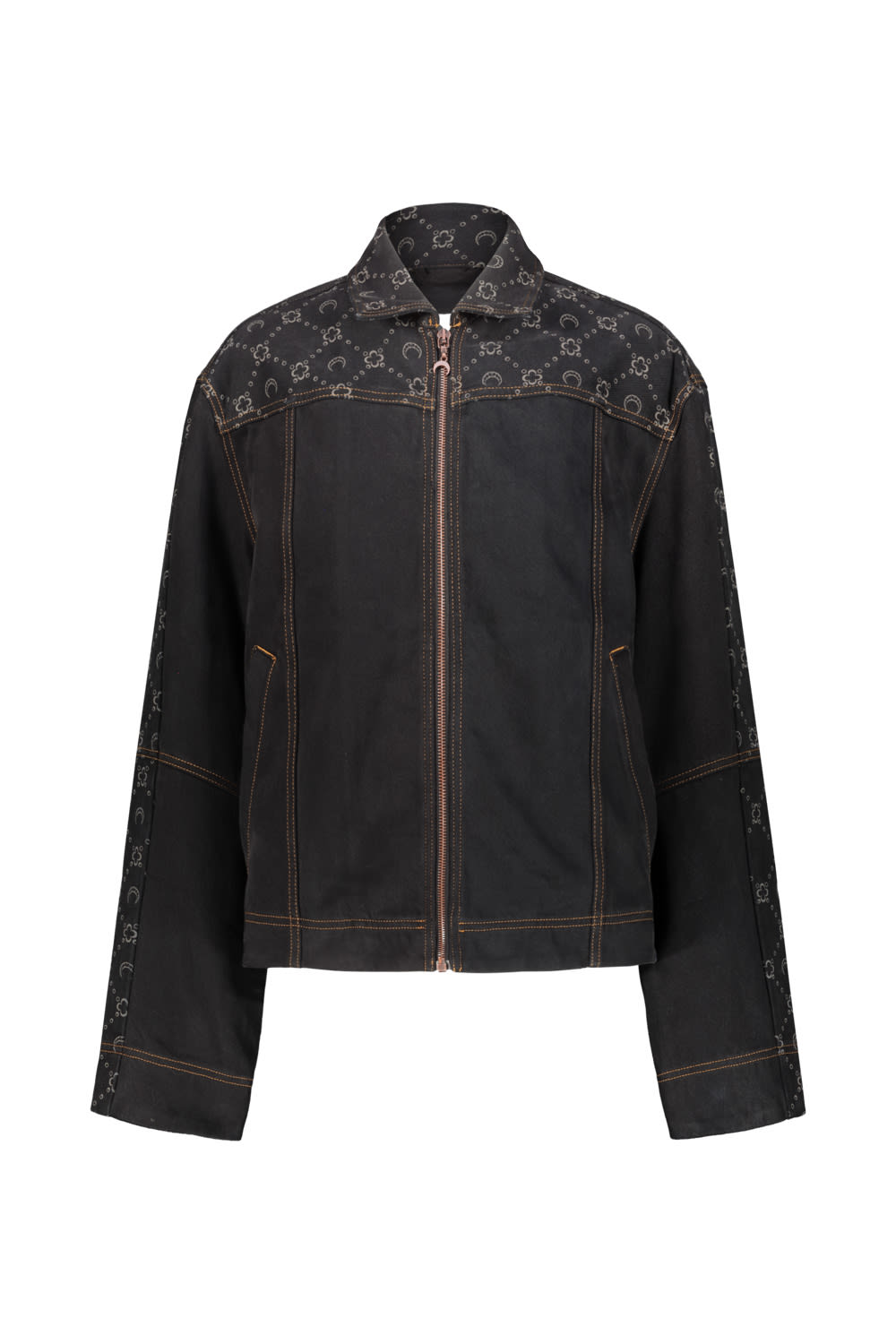 Marine Serre Regenated Denim Jacket
