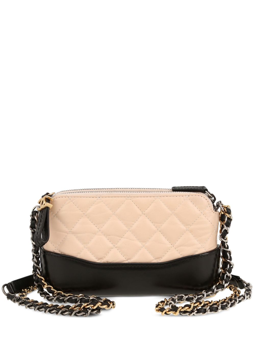 CHANEL Pre-Owned Gabrielle 单肩搭链钱包（典藏款） - 中性色