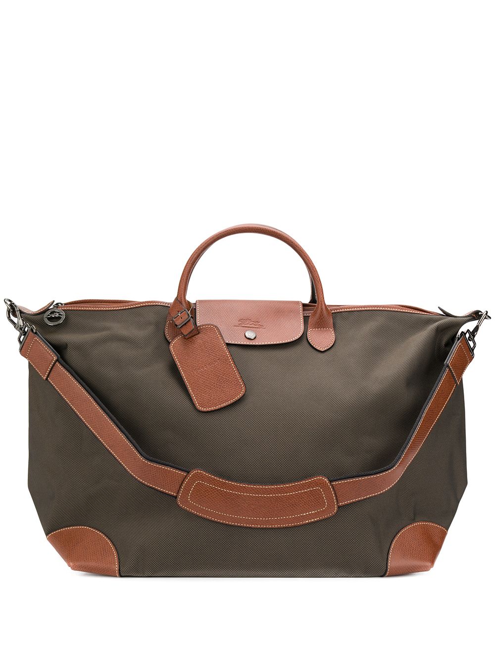 Longchamp Boxford 大号旅行包 - 绿色