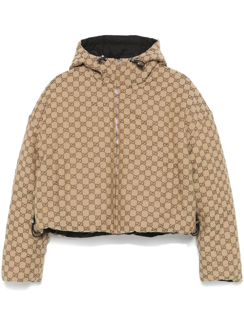 Gucci 双面飞行员夹克 - 黑色