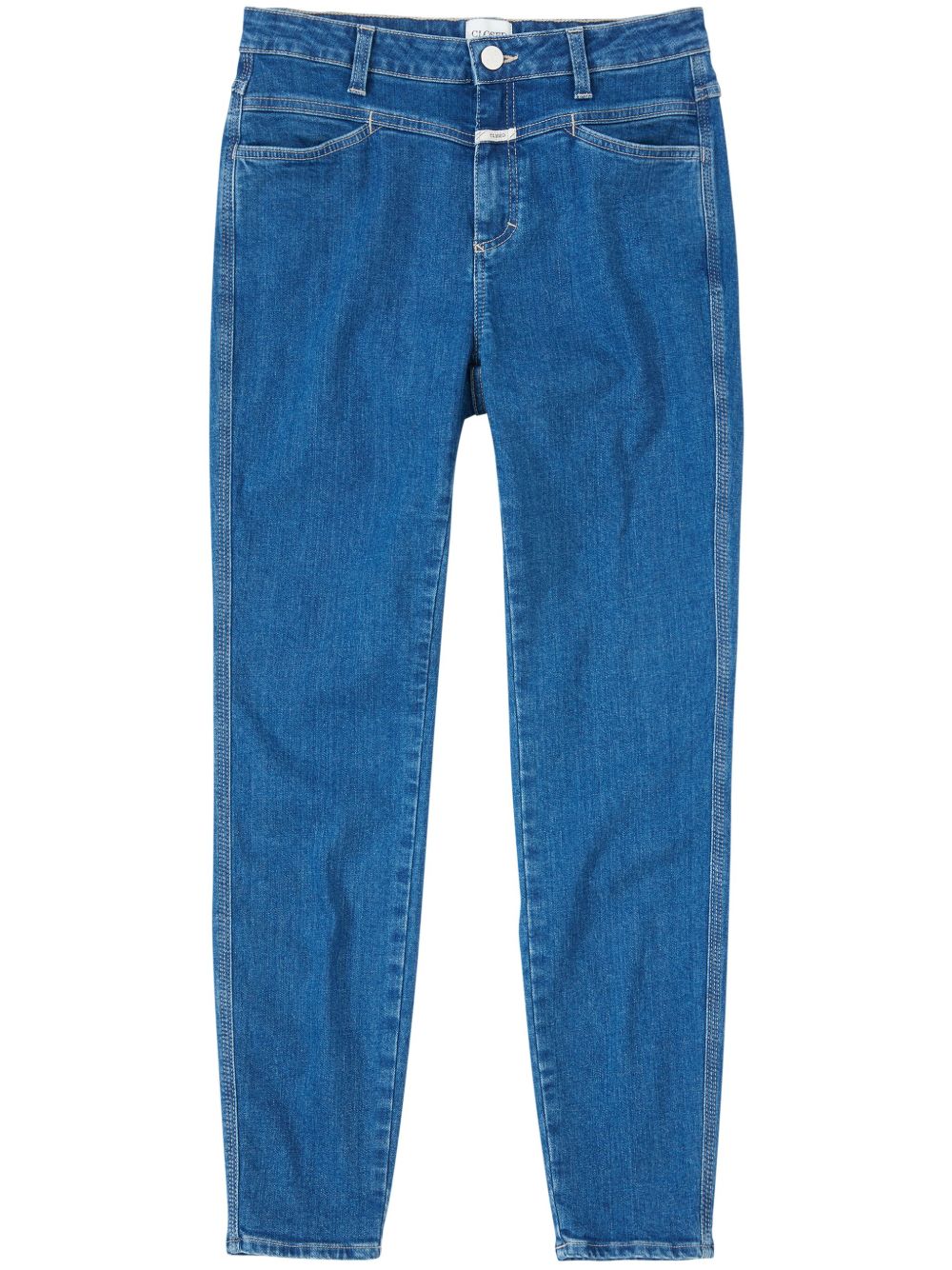 Closed Skinny Pusher 紧身牛仔裤 - 蓝色
