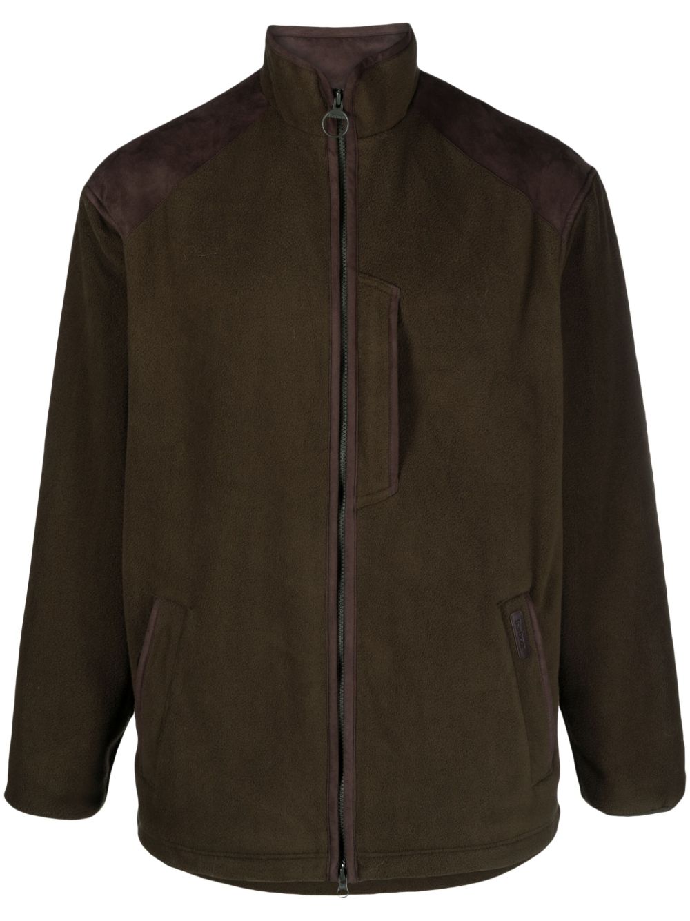 Barbour Active 抓绒夹克 - 绿色