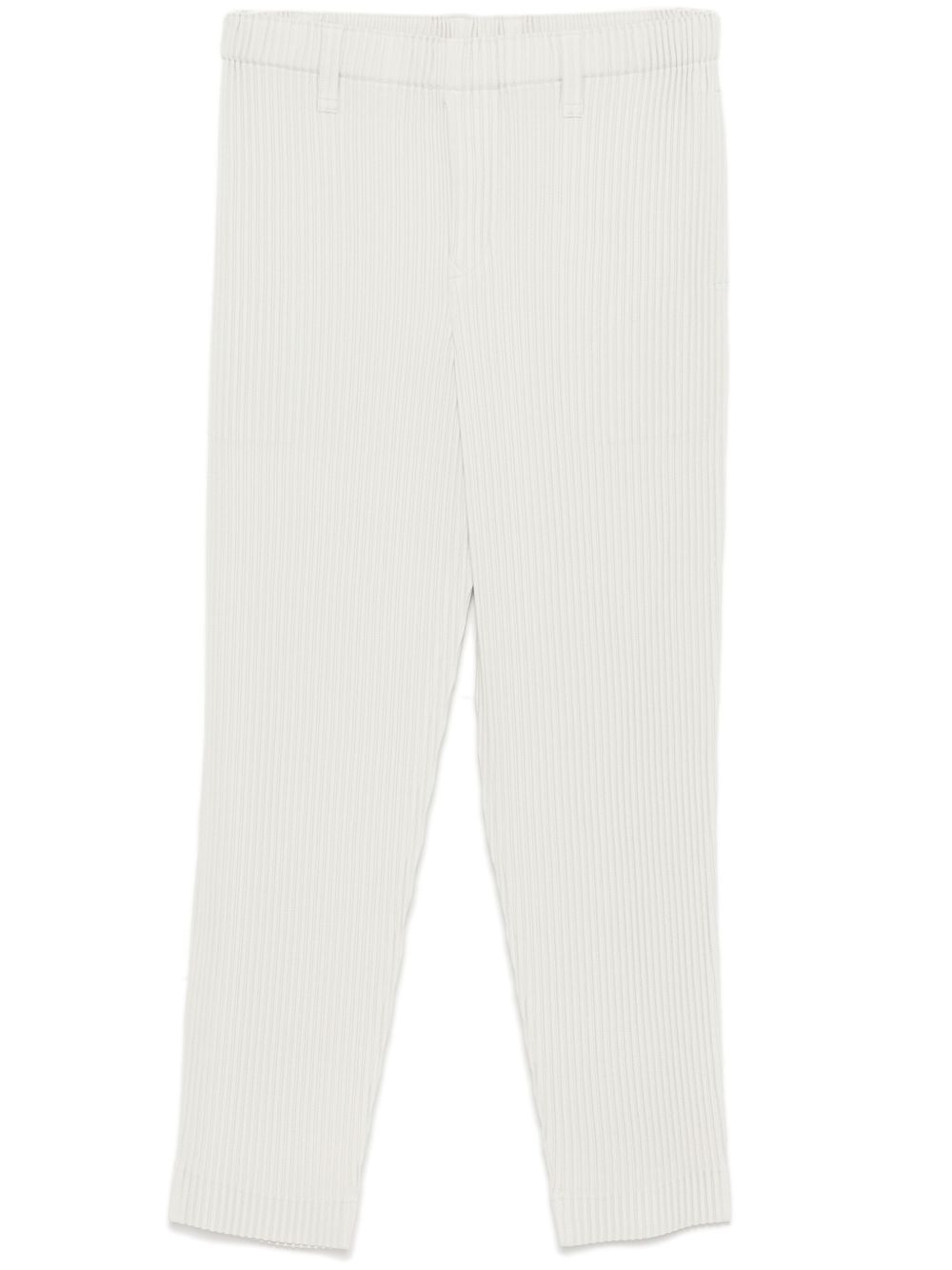 Homme Plissé Issey Miyake 百褶长裤 - 中性色