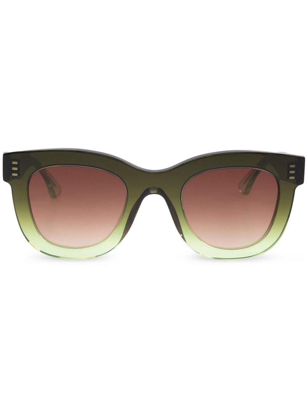 Thierry Lasry x Cult Gaia Gambly 方形太阳眼镜 - 褐色