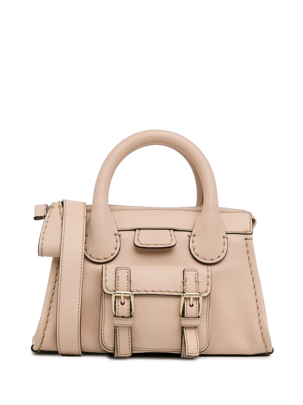 Chloé Pre-Owned Edith Day 迷你斜挎包（2010-2023年典藏款） - 褐色