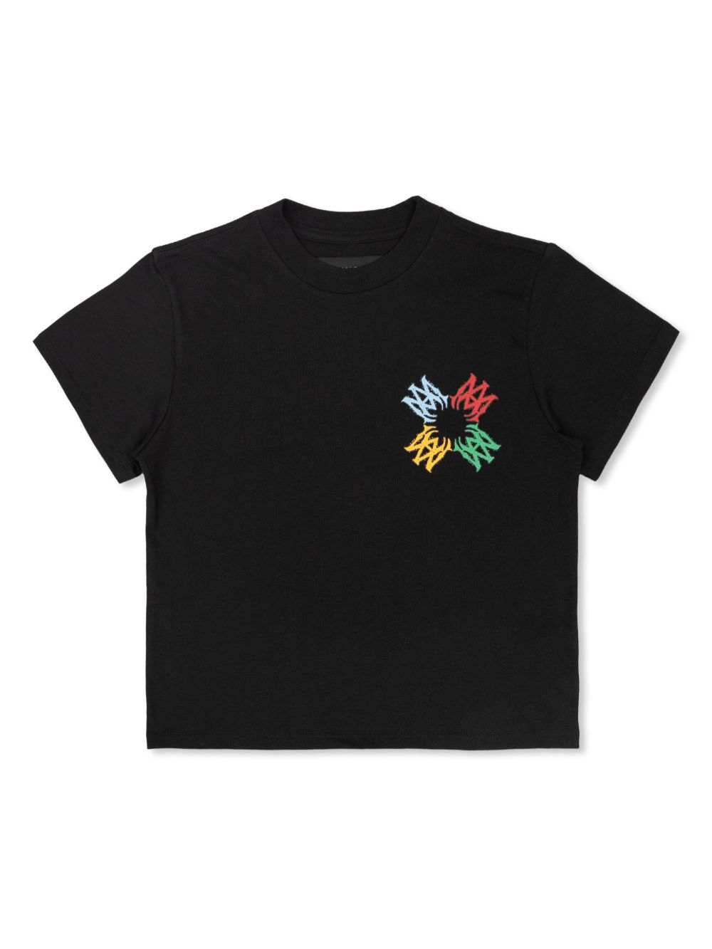 AMIRI KIDS logo印花T恤 - 黑色