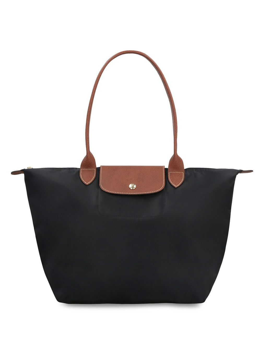 Longchamp Le Pliage 大号托特包 - 黑色