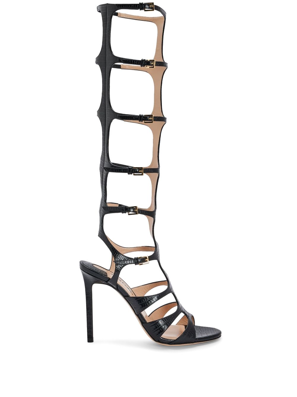 TOM FORD leather sandals - 黑色