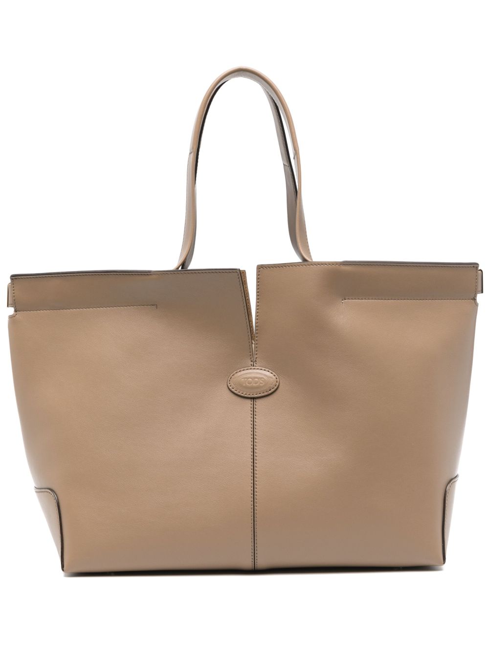 Tod's Tod's Di Bag Folio 中号手提包 - 褐色