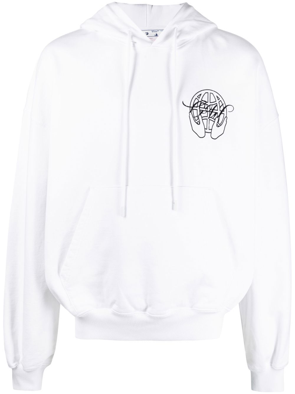 Off-White Hand Arrow 连帽衫 - 白色