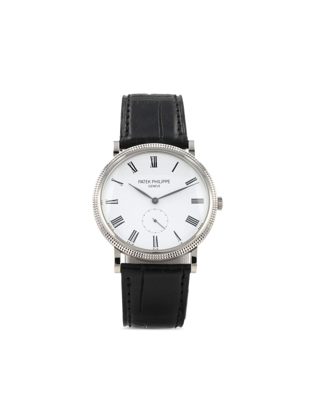 Patek Philippe Calatrava Clous De Paris 36毫米腕表（2012年典藏款） - 白色