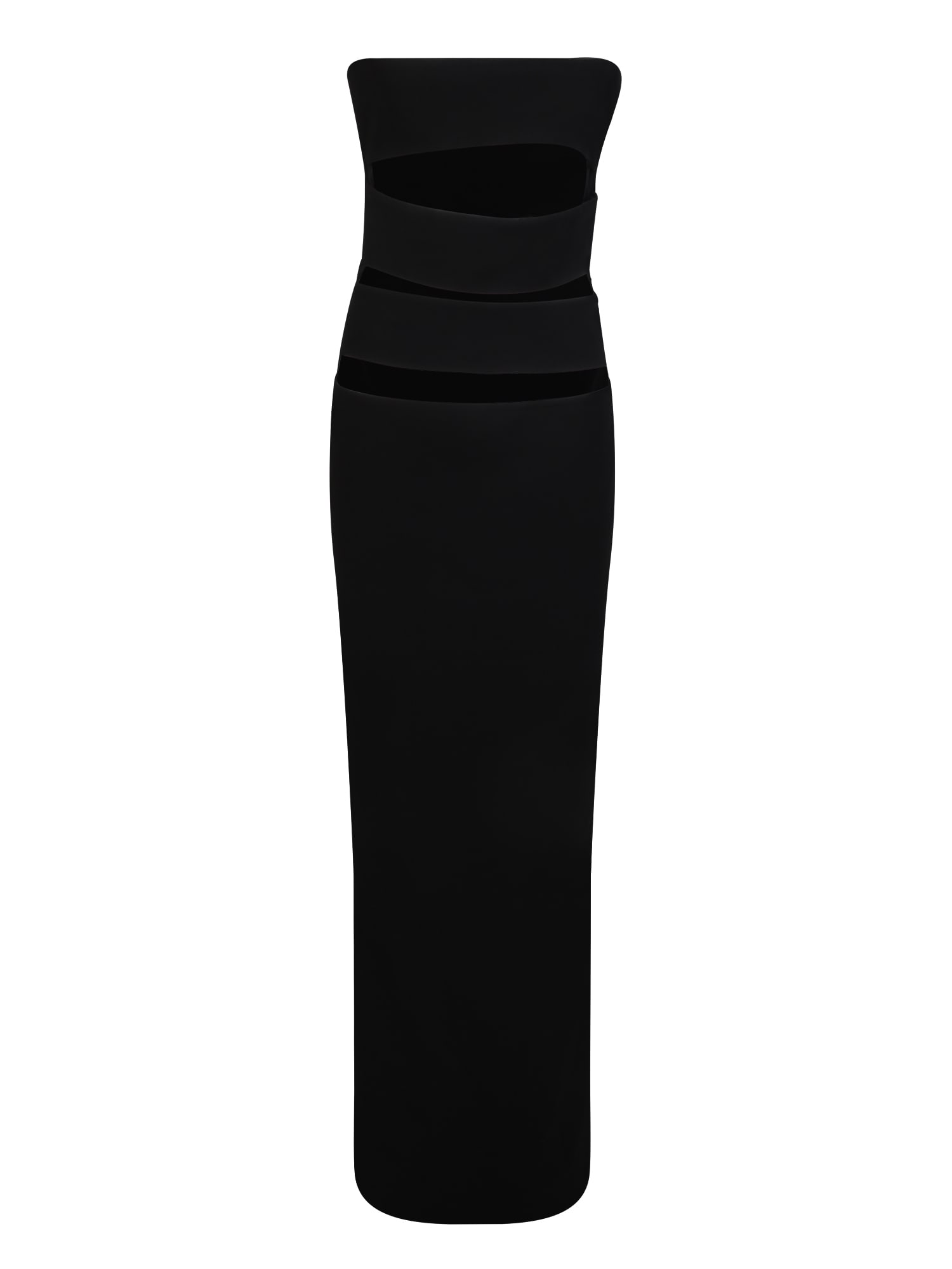 Monot Black Long Dress