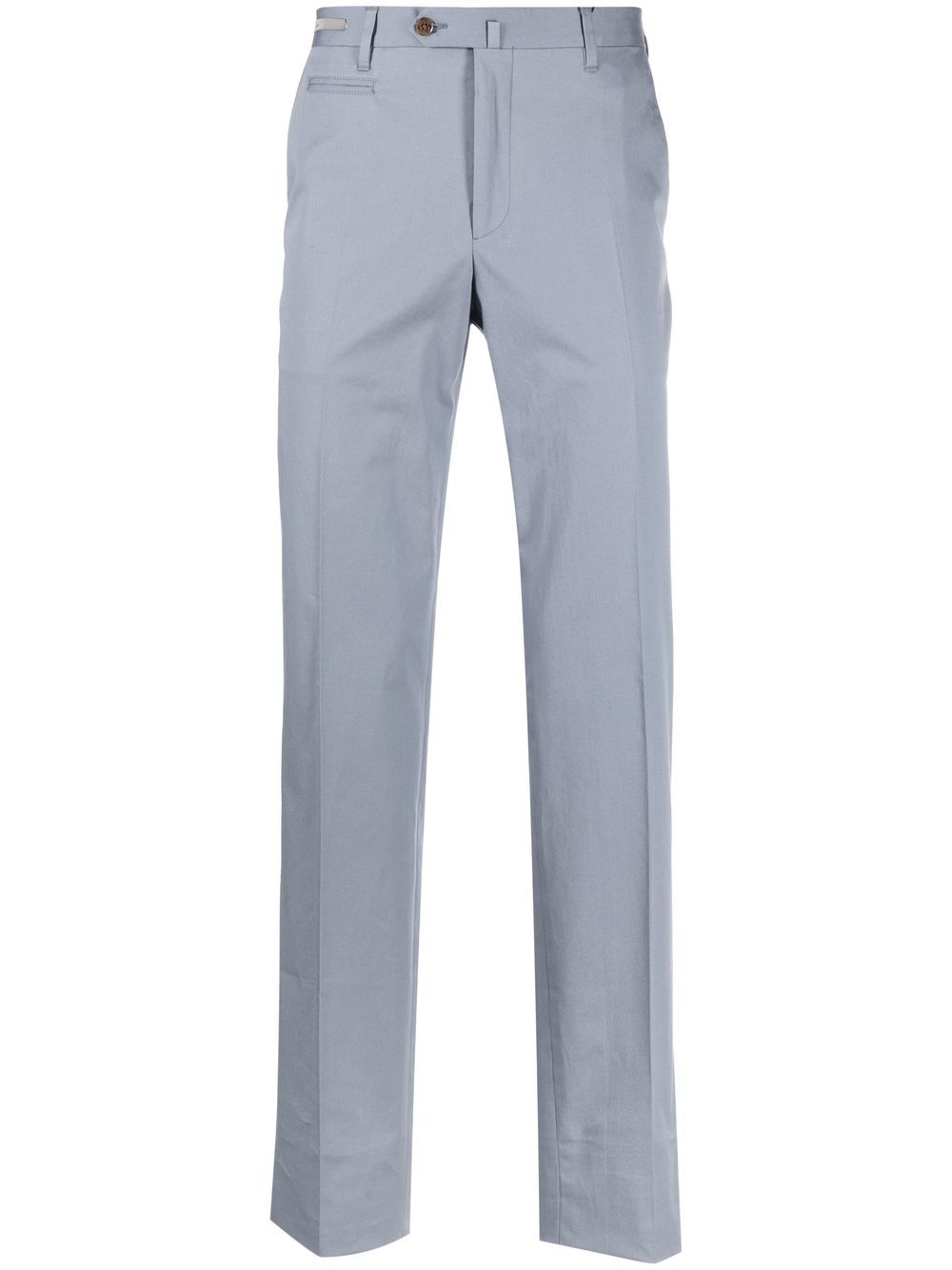 Corneliani 直筒长裤 - 蓝色