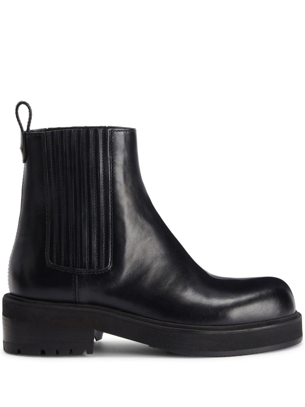 Giuseppe Zanotti Peyen 及踝靴 - 黑色