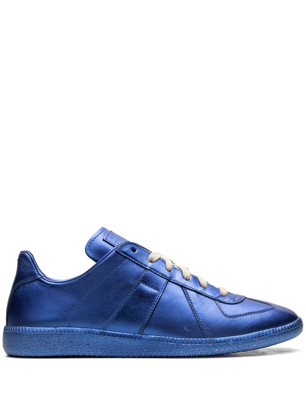 Maison Margiela Replica Blue Metallic 低帮运动鞋 - 蓝色