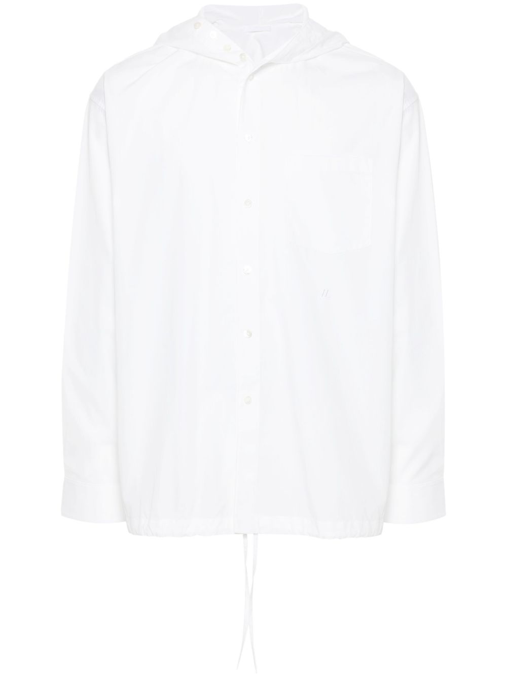 Helmut Lang 连帽衬衫 - 白色