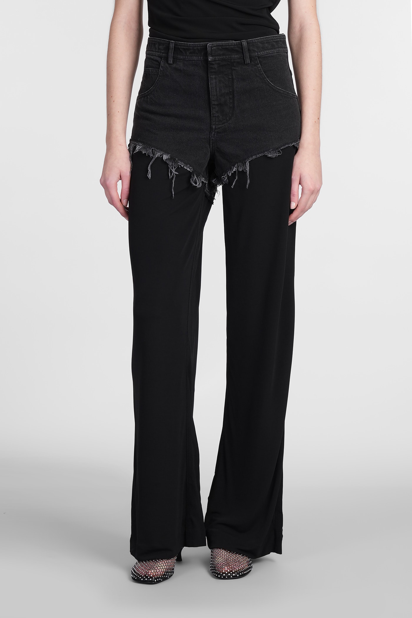 Christopher Esber Jeans In Black Cotton