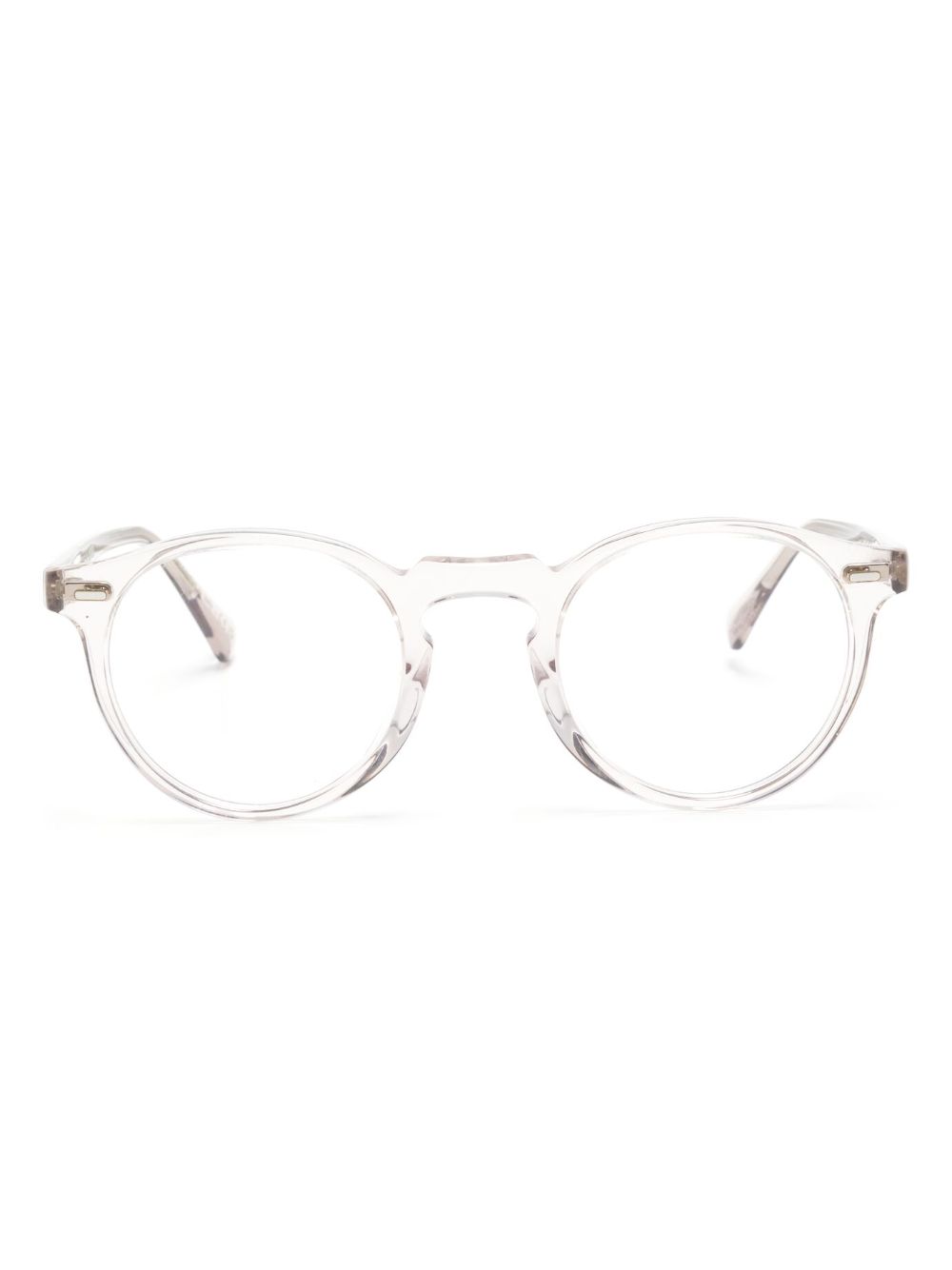 Oliver Peoples Romare 圆框眼镜 - 中性色