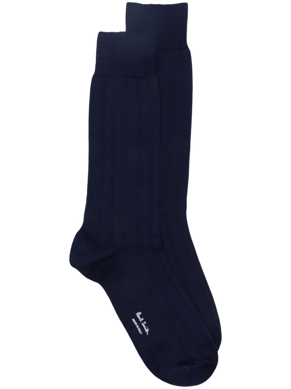 Paul Smith 罗纹针织袜 - 蓝色
