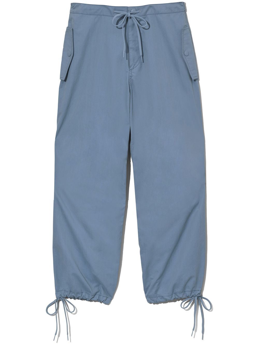 Marc Jacobs Baggy 抽绳工装长裤 - 蓝色