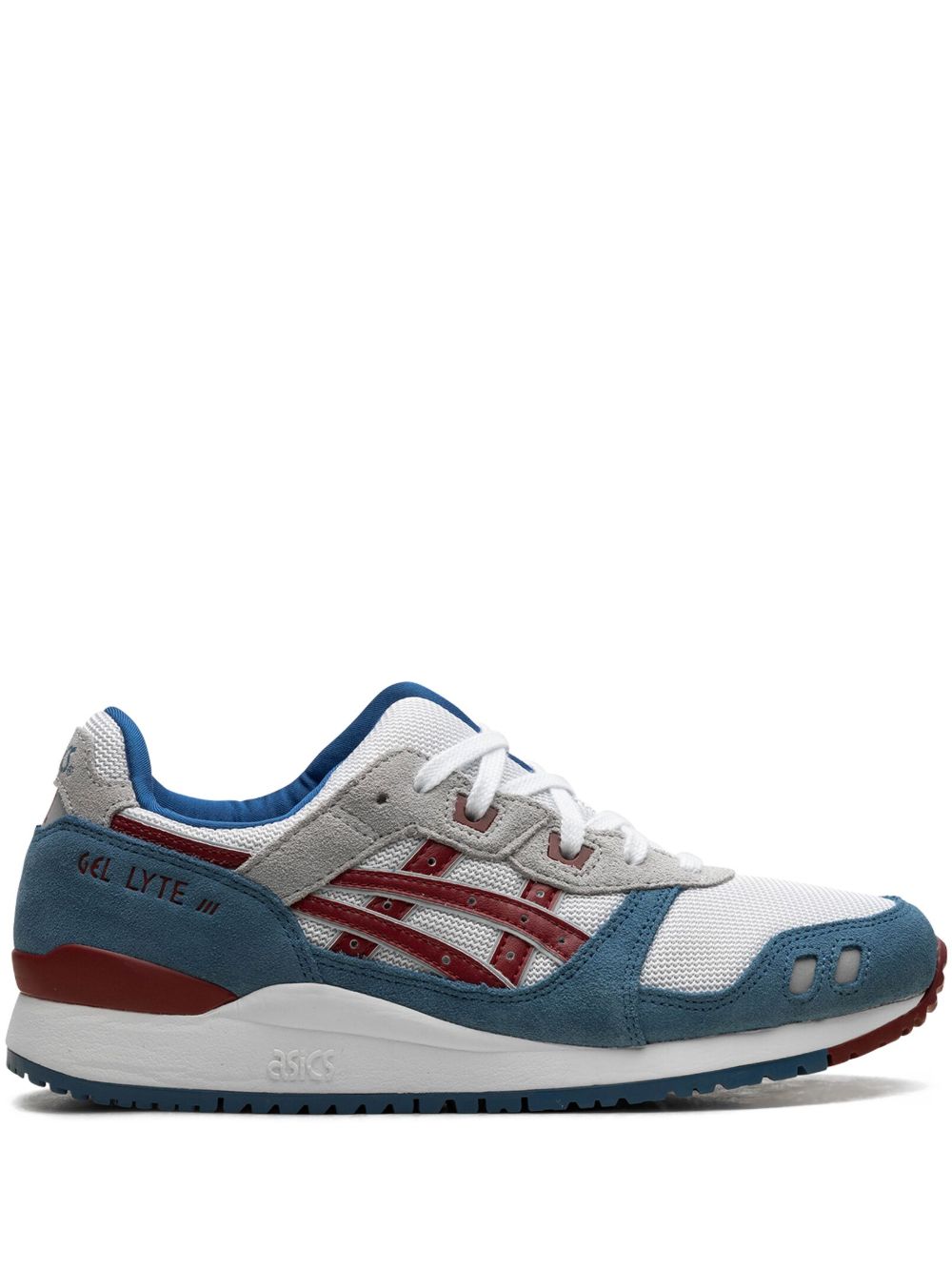 ASICS GEL-Lyte III 拼接运动鞋 - 蓝色