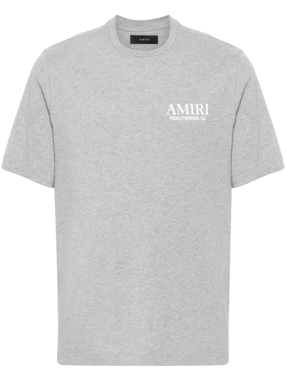 AMIRI Bones Stacked 棉T恤 - 灰色