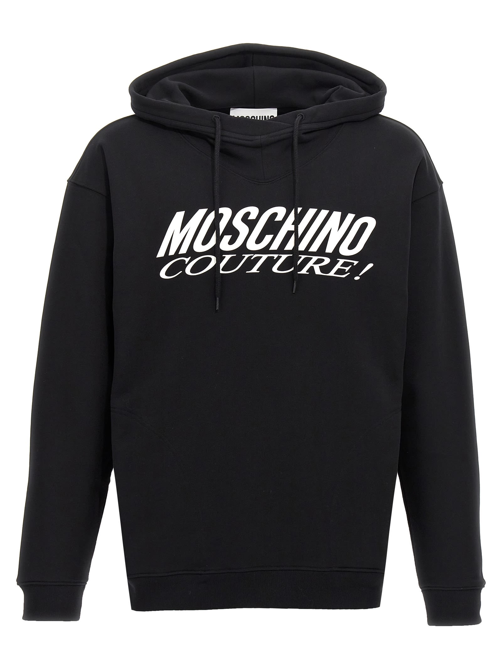Moschino Logo印花连帽卫衣