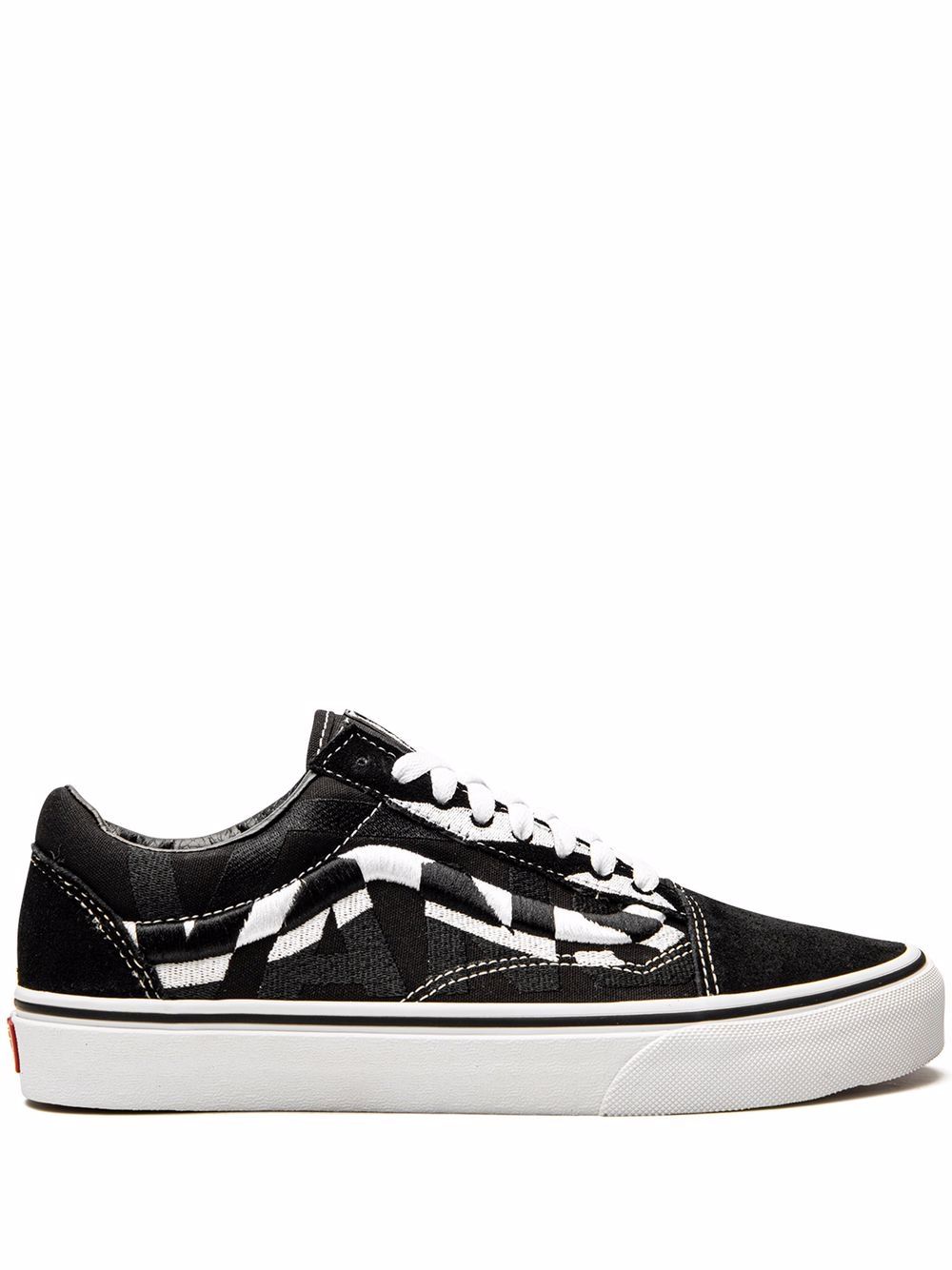 Vans "Old Skool ""Embroidered Logo"" 运动鞋" - 黑色