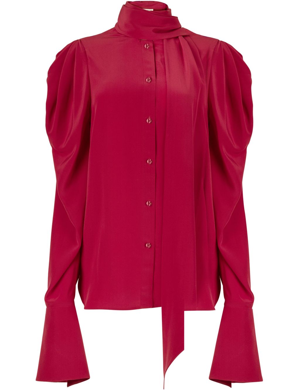 Nina Ricci 蝴蝶结饰衬衫 - 粉色