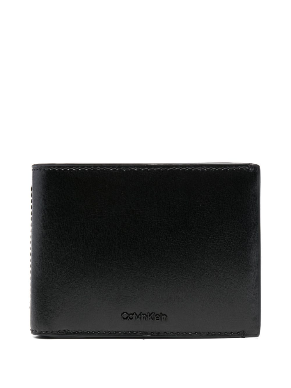 Calvin Klein tri-fold wallet - 黑色